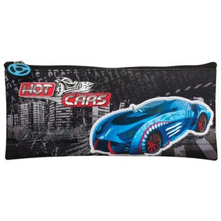 Пенал-косметичка Синяя машина BRAUBERG