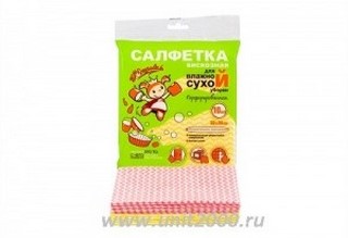 Салфетки хозяйственные Золушка универ. 10ш...