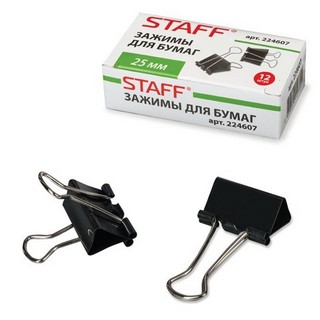 Зажим 25мм STAFF (шт)