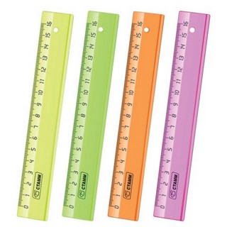 Линейка п/м 16см п/м СТАММ ЛН02 Neon Crist...