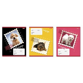 Тетрадь 12л клетка Щенки ХАТБЕР