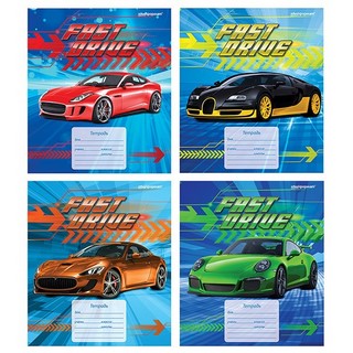 Тетрадь 12л линия Форсаж schoolФормат