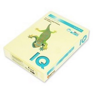Бумага цветная IQ 80г/м 500л. желтый YE23