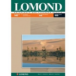 Фотобумага А4 25л 140г/м2 Lomond матовая