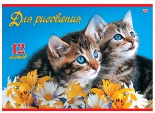 Альбом для рисования 12л. Друзья ХАТБЕР