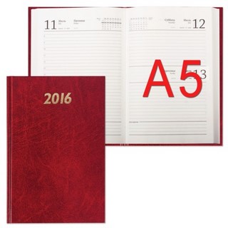 Ежедневник А5 160 л. Brauberg бумвинил, бо...