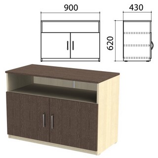 Тумба для оргтехники Канц, 900х430х620 мм,...