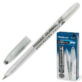 Ручка шариковая  PENSAN GLOBAL-21 0.5мм че...