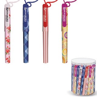 Ручка на шнурке Brauberg Style синяя арт.1...