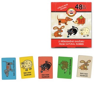 Ластик KOH-I-NOOR 6875/40 цветн. Чехия