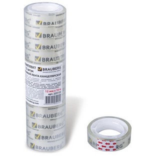 Скотч 12х10  прозрачный