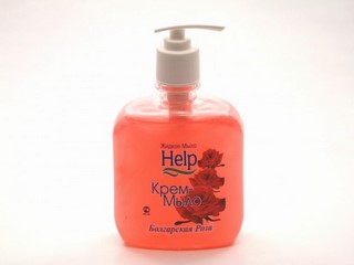 Мыло жидкое HELP c дозатором 300 г.