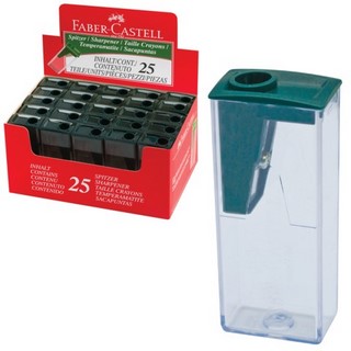 Точилка п/м с контейнером FABER CASTELL ас...