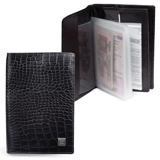 Обложка для автодокум.+ паспорт кожа ТОП-С...