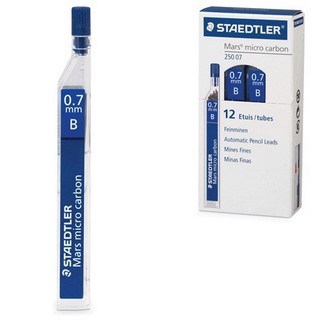 Грифели для мех карандаша 0,7 мм В (Штедле...