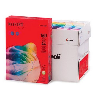 Бумага цветная Maestro 160г/м  250л. интен...