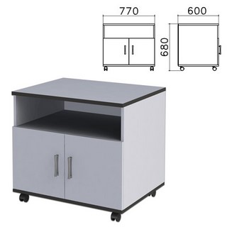 Тумба для оргтехники Монолит (ш770*г600*в6...