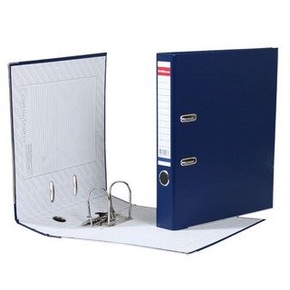 Папка-файл 50мм ПВХ ЕК цветная