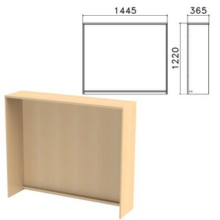 Стойка ресепшн прямая Монолит (ш1445*г360*...