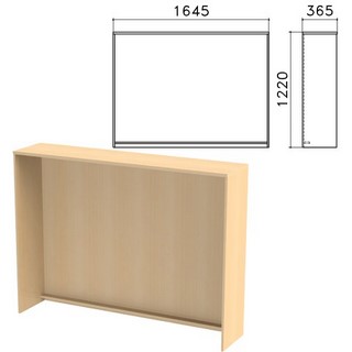 Стойка ресепшн прямая Монолит (ш1645*г360*...
