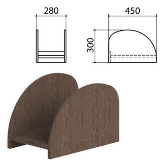 Подставка под системный блок Канц, венге, ...