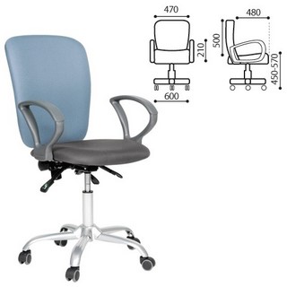 Кресло оператора СН 9801 с подлокотниками,...