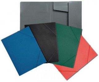 Папка пластиковая на резинке  0,55 мм ЕК а...