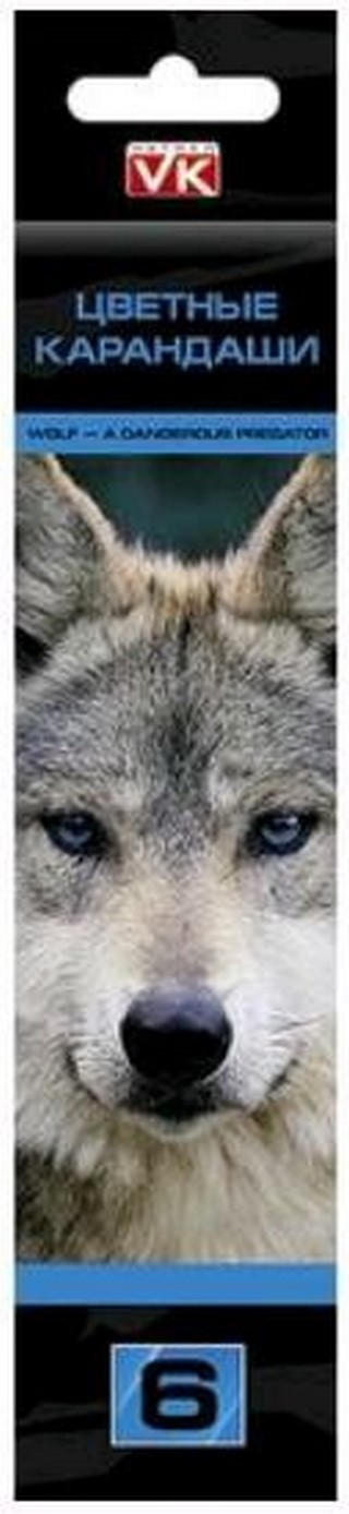 Карандаши цветные  6цв. ХАТБЕР