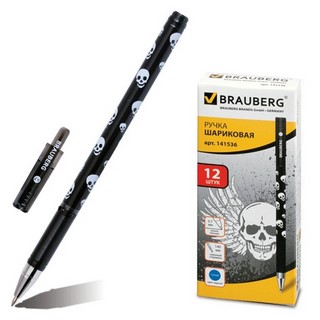 Ручка шариковая  Brauberg Jolly Skulls 0.7...