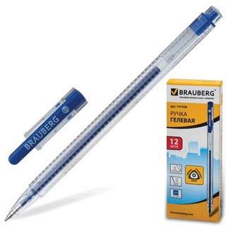 Ручка гелевая Brauberg Relax Gel 0.5мм син...