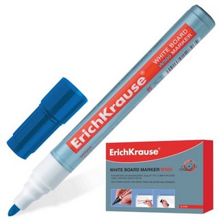 Маркер для белой доски Erich Krause синий