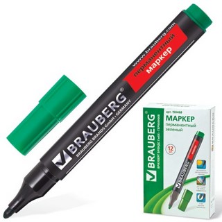 Маркер перманентный  BRAUBERG 3мм Contract...