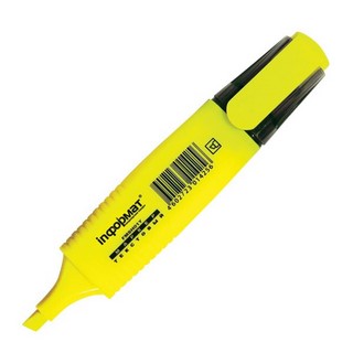 Маркер-выделитель inФормат желтый плоский