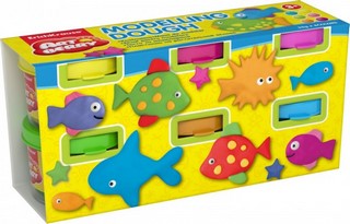 Масса для лепки  6цв. по 35г ЕК №1