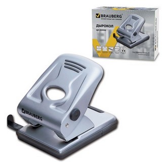 Дырокол BRAUBERG Meister, металлический бо...