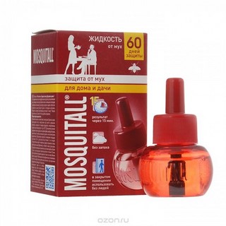 Жидкость от мух Москитолл защита 60 ночей