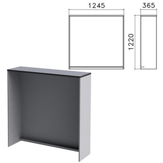 Стойка ресепшн прямая Монолит (ш1245*г360*...