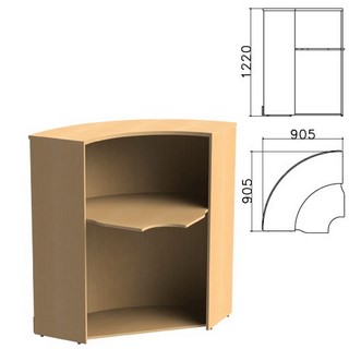 Стойка ресепшн угловая Монолит (ш905*г905*...