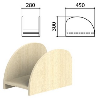 Подставка под системный блок Канц, дуб мол...
