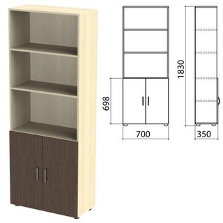 Шкаф полузакрытый Канц, 700х350х1830 мм, ц...