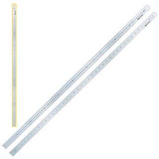 Линейка металлическая 100см BRAUBERG