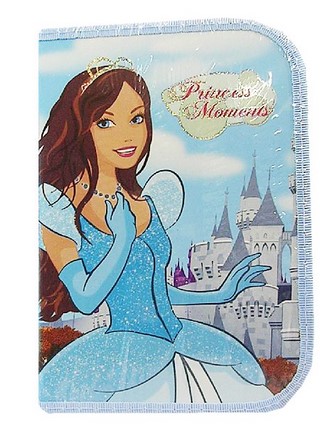 Пенал 1 отд. Принцесса Каролина вкладыш ар...