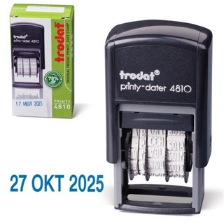 Датер-мини TRODAT 4810 месяц цифрами