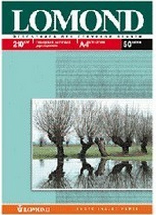 Фотобумага А4 25л 210г/м2 Lomond глянцевая...