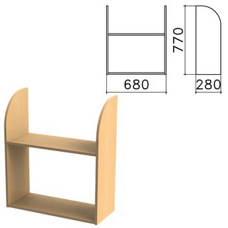Полка навесная настенная Монолит (ш680*г28...