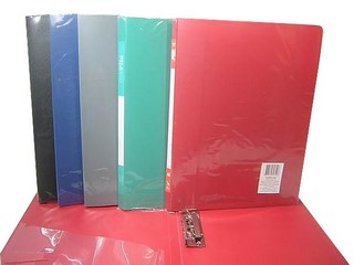 Папка пластиковая с зажимом 0,5мм арт.PZ05...