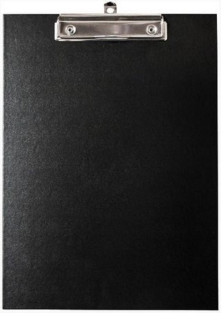 Планшет с зажимом ЕК Standart картон/бумви...