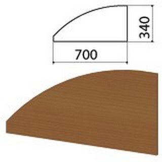 Экран-перегородка Монолит, 700х16х340 мм, ...