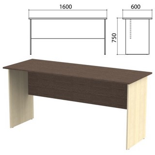 Стол письменный Канц, 1600х600х750 мм, цве...