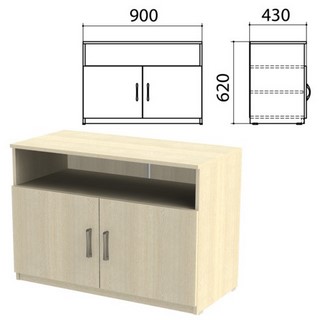 Тумба для оргтехники Канц, 900х430х620 мм,...